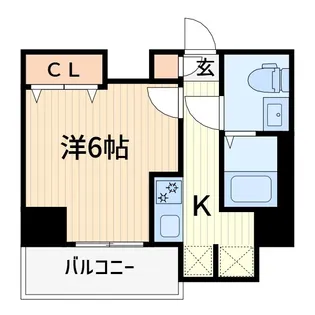アルファコート西川口27【4階】の間取り
