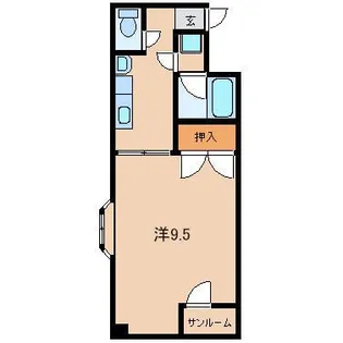 ストロベリーヒルズ小杉【3階】の間取り