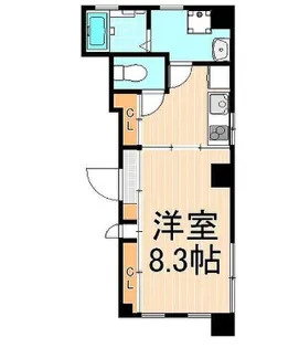 東京都台東区東上野1【マンション】の間取り