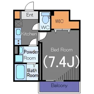 東京都目黒区目黒本町4【アパート】の間取り