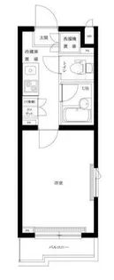 ルーブル荻窪伍番館【2階】の間取り