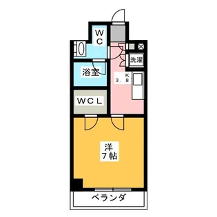 ルーブル清澄白河参番館【5階】の間取り