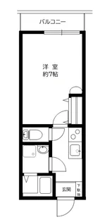 リーヴェルポート横浜西口Carna【1階】の間取り