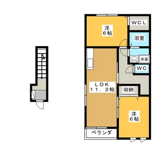 フォーレ【2階】の間取り