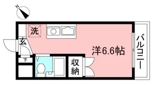 スタジオ234【4階】の間取り