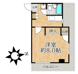 千葉県浦安市当代島2【マンション】の間取り
