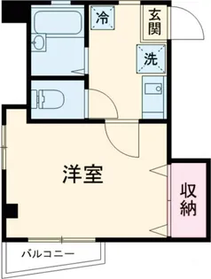 エルピア阿佐ヶ谷【1階】の間取り
