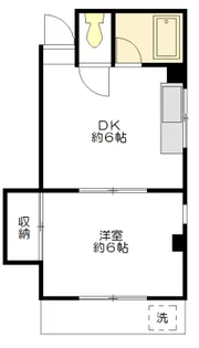 エルム小金井【1階】の間取り