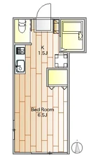 ガーデンハイツ秀【1階】の間取り