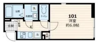 ヴィラ東高円寺【1階】の間取り