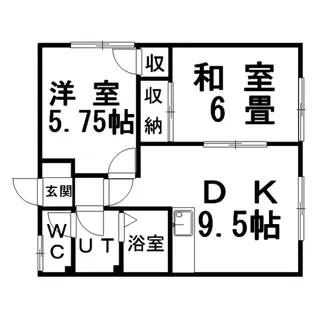 コーポTH-1【1階】の間取り