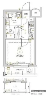 神奈川県横浜市中区麦田町2【マンション】の間取り