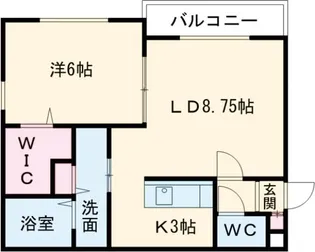 エクセルパーク【1階】の間取り
