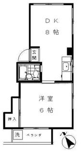 ばんはいむ【5階】の間取り