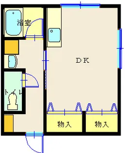 なのはなビル【2階】の間取り