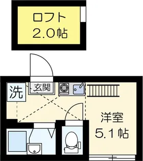 マーベラス国分寺内藤2【2階】の間取り