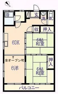 グランドマンション【3階】の間取り