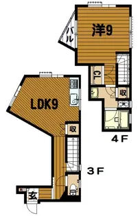 WEST HOMEの間取り
