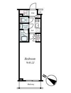 プレール・ドゥーク志村坂上【2階】の間取り