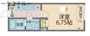 埼玉県所沢市大字北秋津【アパート】の間取り