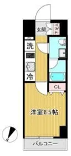 SHOKEN Residence横浜関内【2階】の間取り