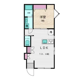 仮)岸谷三丁目新築工事【1階】の間取り