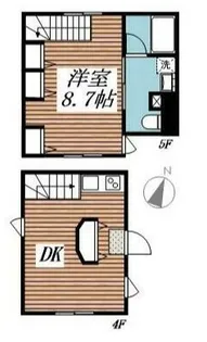東京都千代田区神田三崎町3【マンション】の間取り