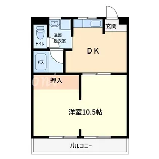 洋久屋レジデンス【4階】の間取り