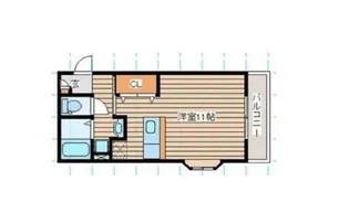 サン・ヴィレッジA【2階】の間取り