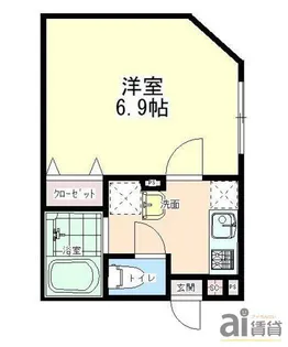東京都東村山市美住町2【アパート】の間取り
