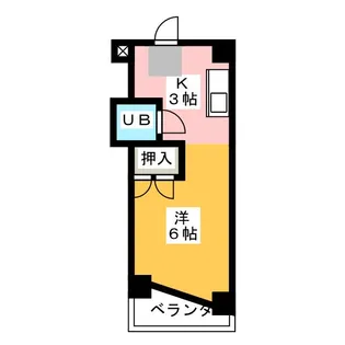 服部ビル【4階】の間取り
