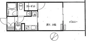 六本木グランドタワーレジデンス【5階】の間取り