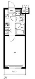 ルーブル蒲田南【4階】の間取り