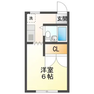 レジデンス北五味塚【1階】の間取り