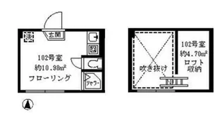 ソフィアアイリス【1階】の間取り