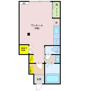 YS Court(ワイズ コート)【1階】の間取り