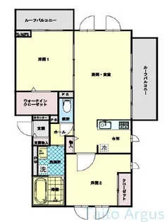 クーラ調布【3階】の間取り