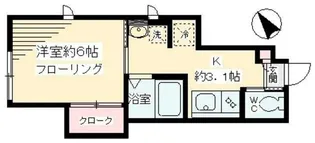 エストレーラ赤堤【1階】の間取り