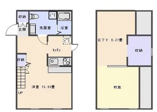 プリマガーデン淵野辺【1階】の間取り