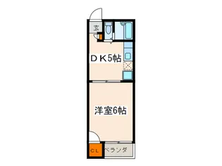 豊明ビル【4階】の間取り
