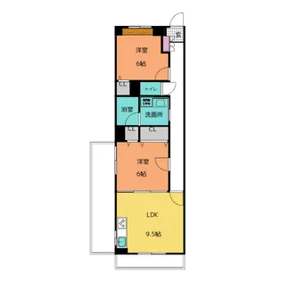 ステージM【4階】の間取り