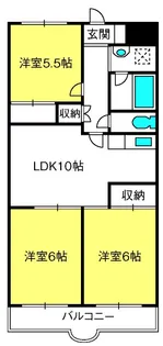 パレ・ロワイヤル大宮【2階】の間取り