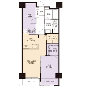 URアーバニア大須【12階】の間取り