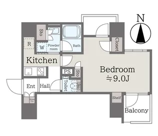 BA APARTMENT【2階】の間取り