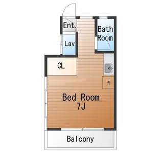 上馬シャモット【2階】の間取り
