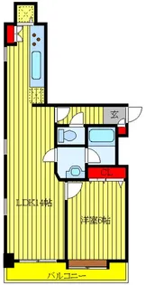 シーアイマンション日暮里【3階】の間取り