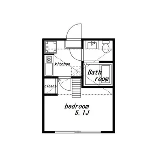 stage東立石【1階】の間取り