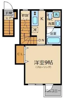 Westy葵【2階】の間取り