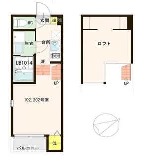 La Selva【2階】の間取り