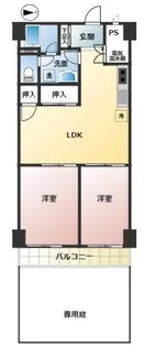 野庭グリーンハイツ【1階】の間取り